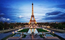 An image of one perspective of the paris skyline